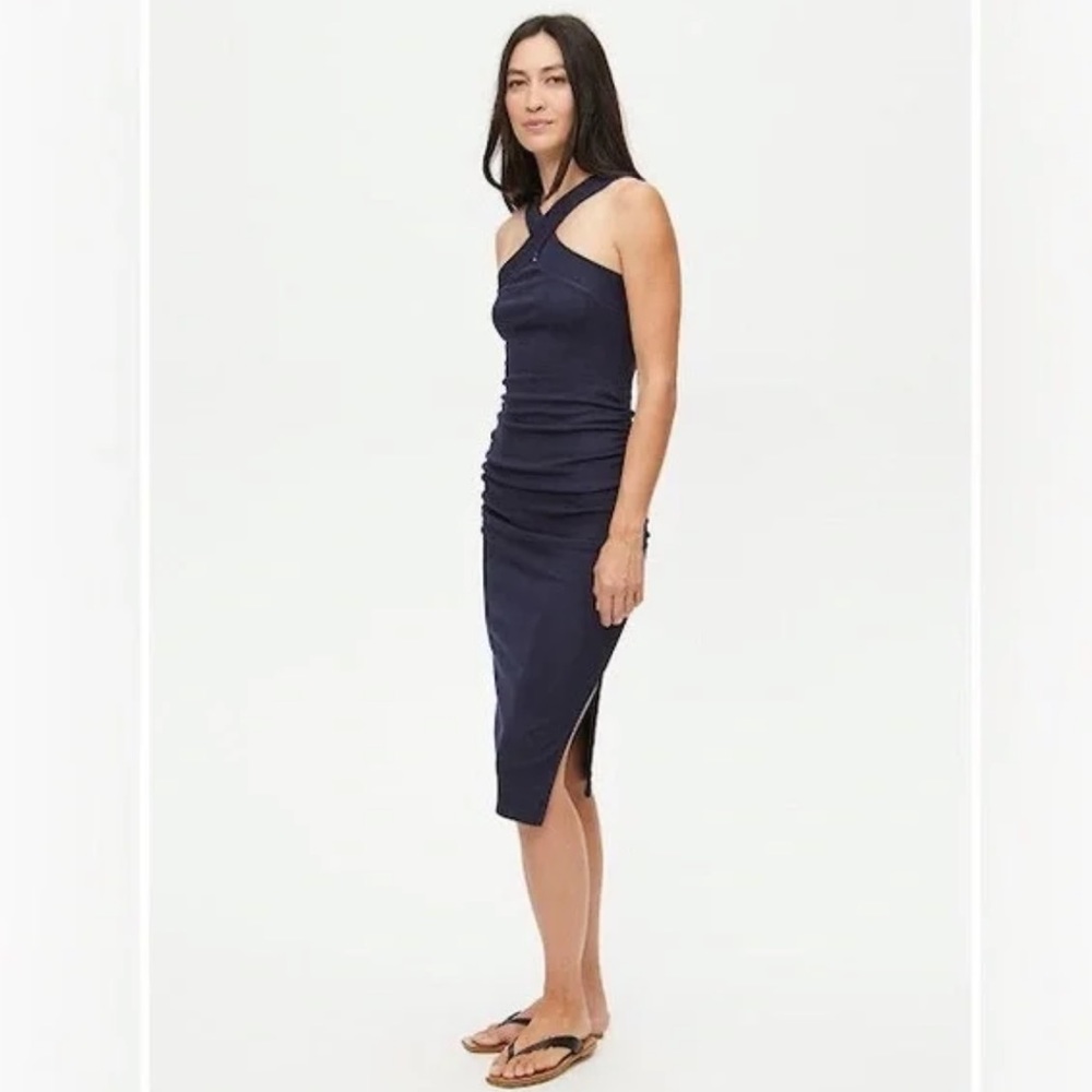 MICHAEL STARS NWT OPALINE ULTRA RIB DRESS - Picture 2 of 5
